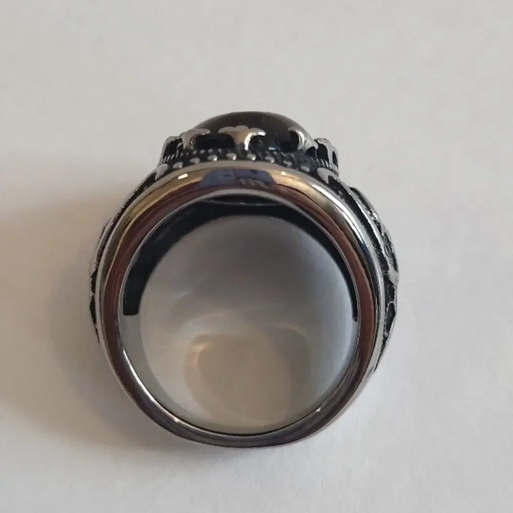 Tiger Eye Natural Gemstone Handmade Men's Ring Size 10 NWT